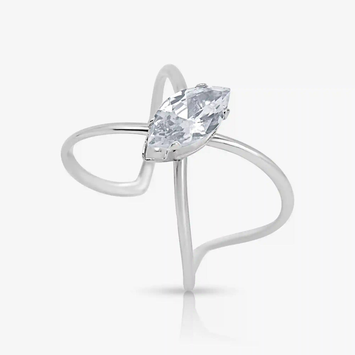 Teardrop Crush Ring