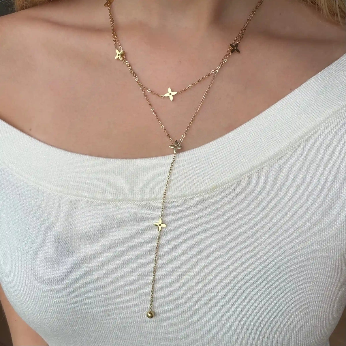 Boss Babe Drop Necklace
