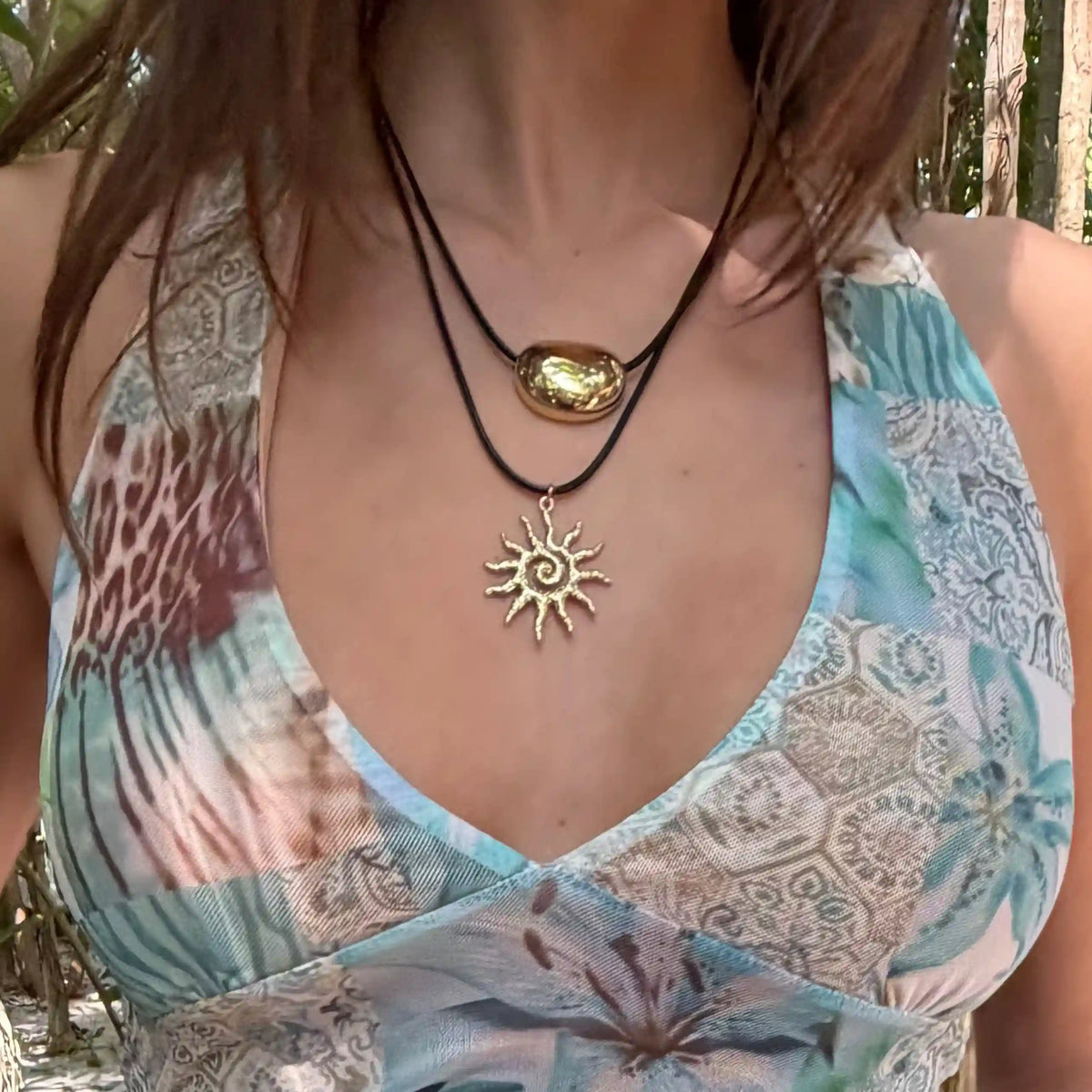 Sun Kissed Cord Necklace