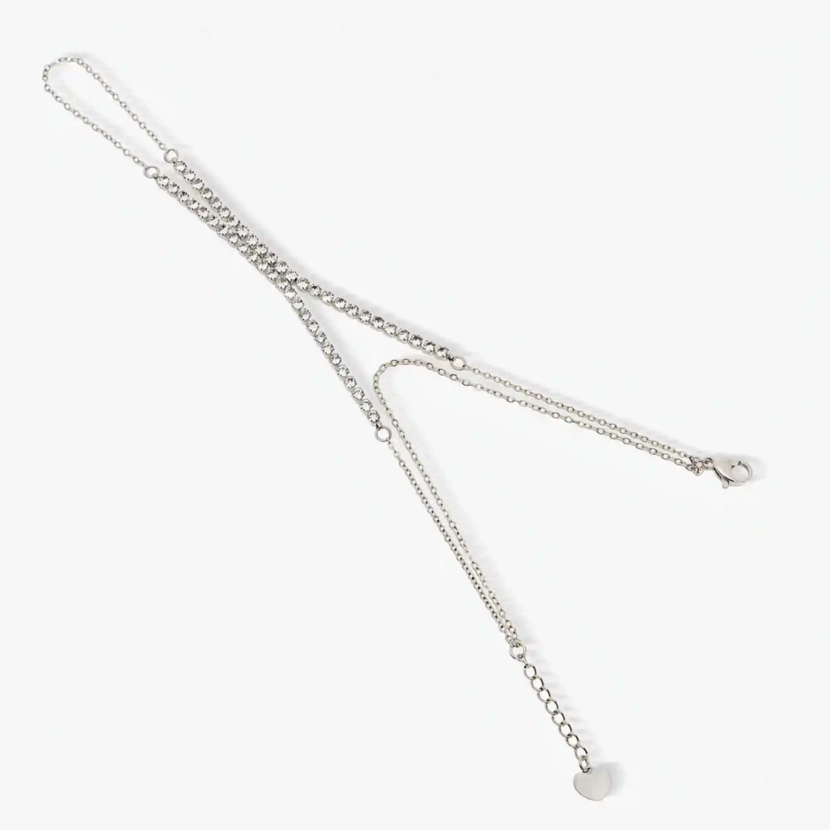 Frosted Tennis Hand Chain