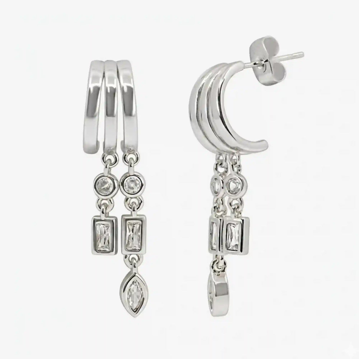 Icy Chain Earrings