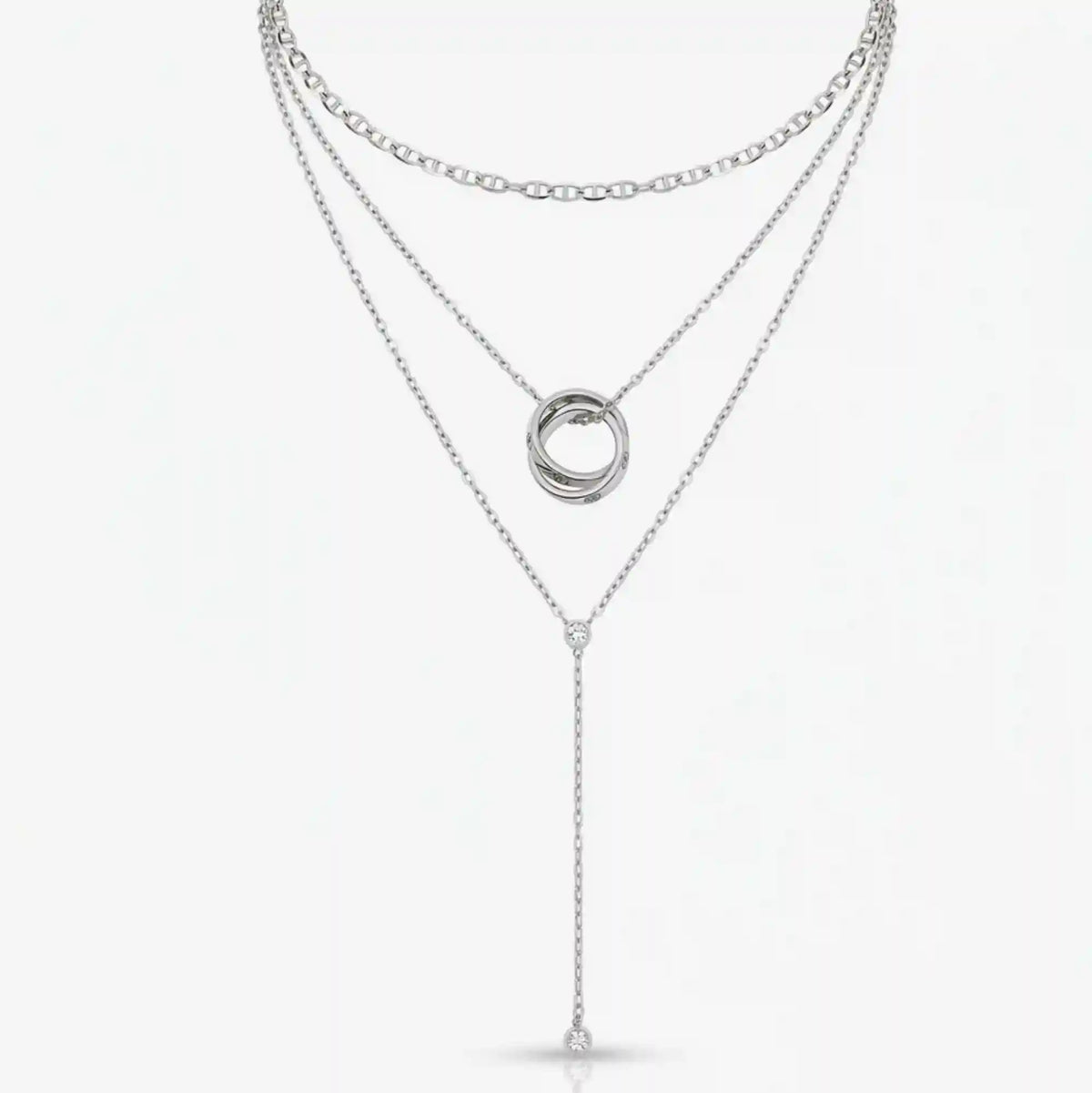Effortless Luxe 3 Piece Necklace Bundle