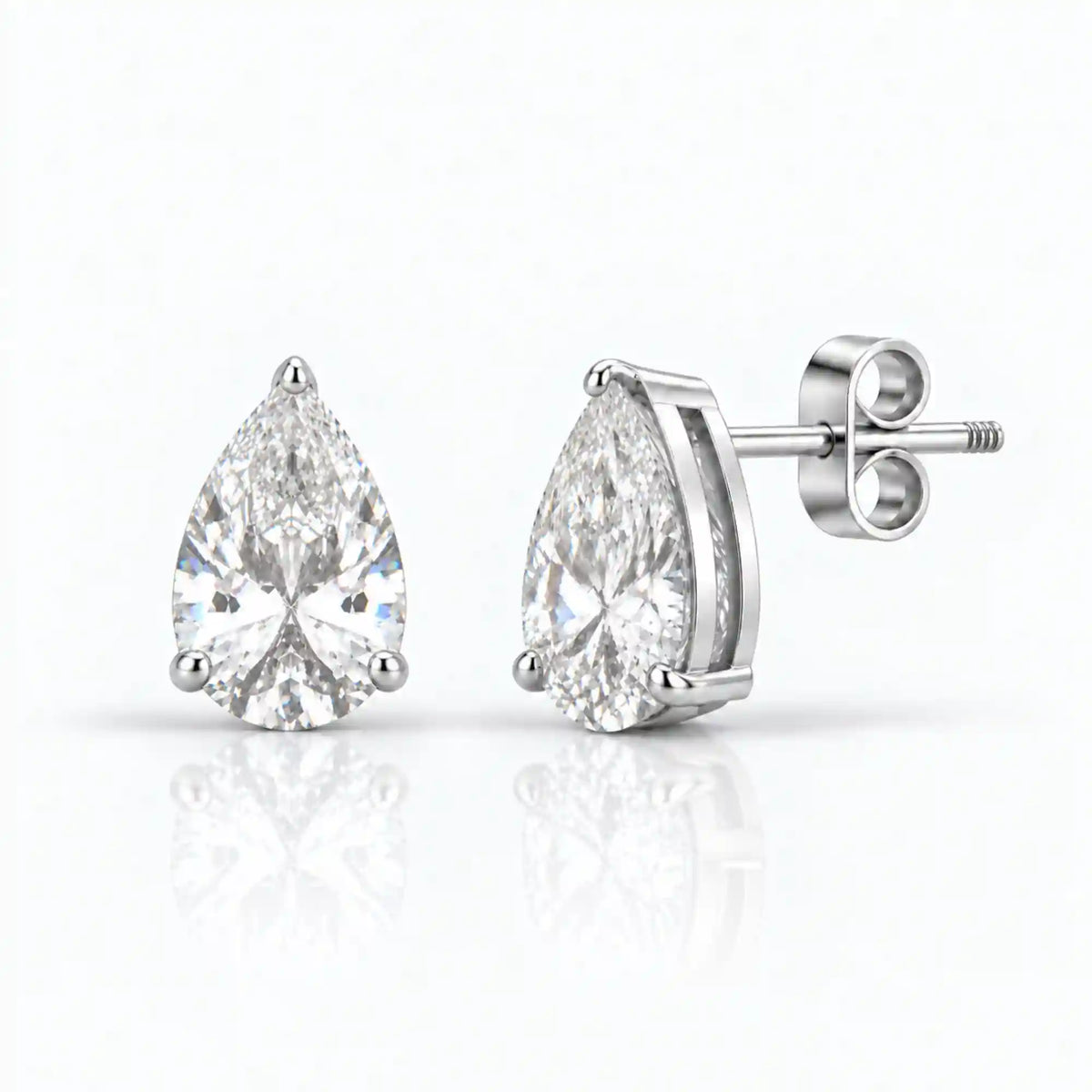 Calabasas Pear Cut Earrings