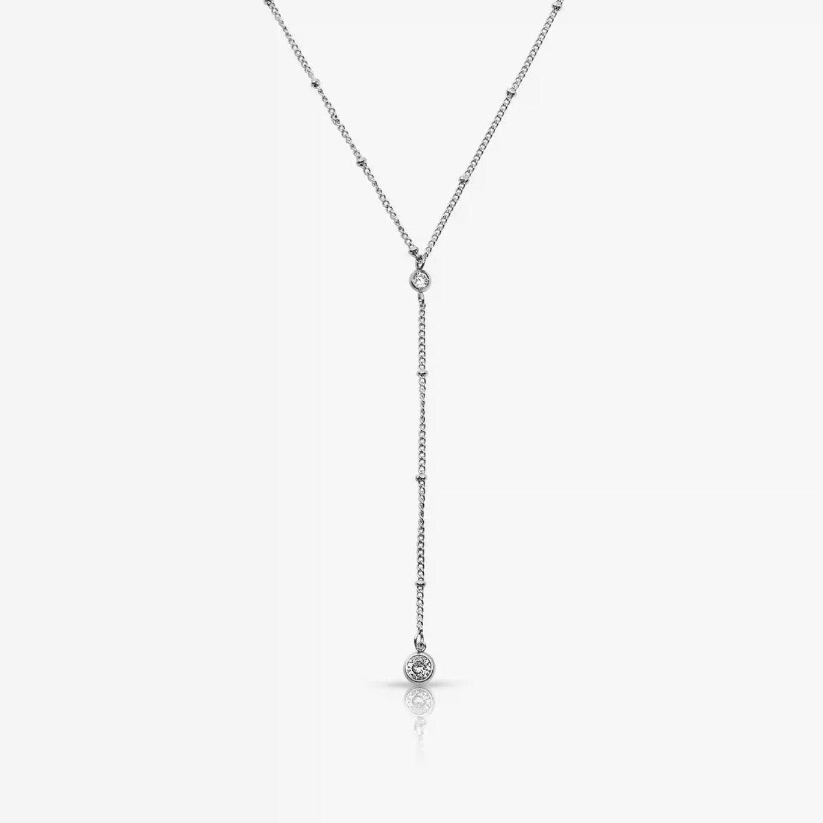 Raindrop Lariat Necklace