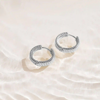Golden Hoop Earrings