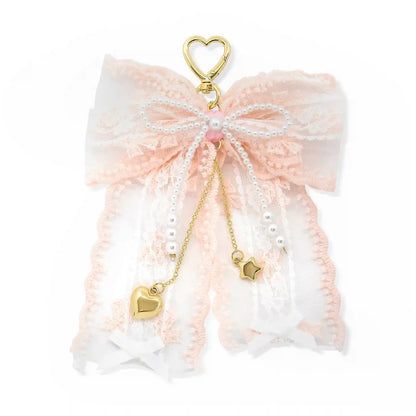 Sweet Bow Bag Charm