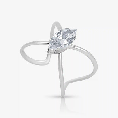 Teardrop Crush Ring