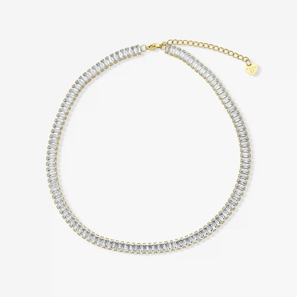 Frost Beam Tennis Choker Necklace