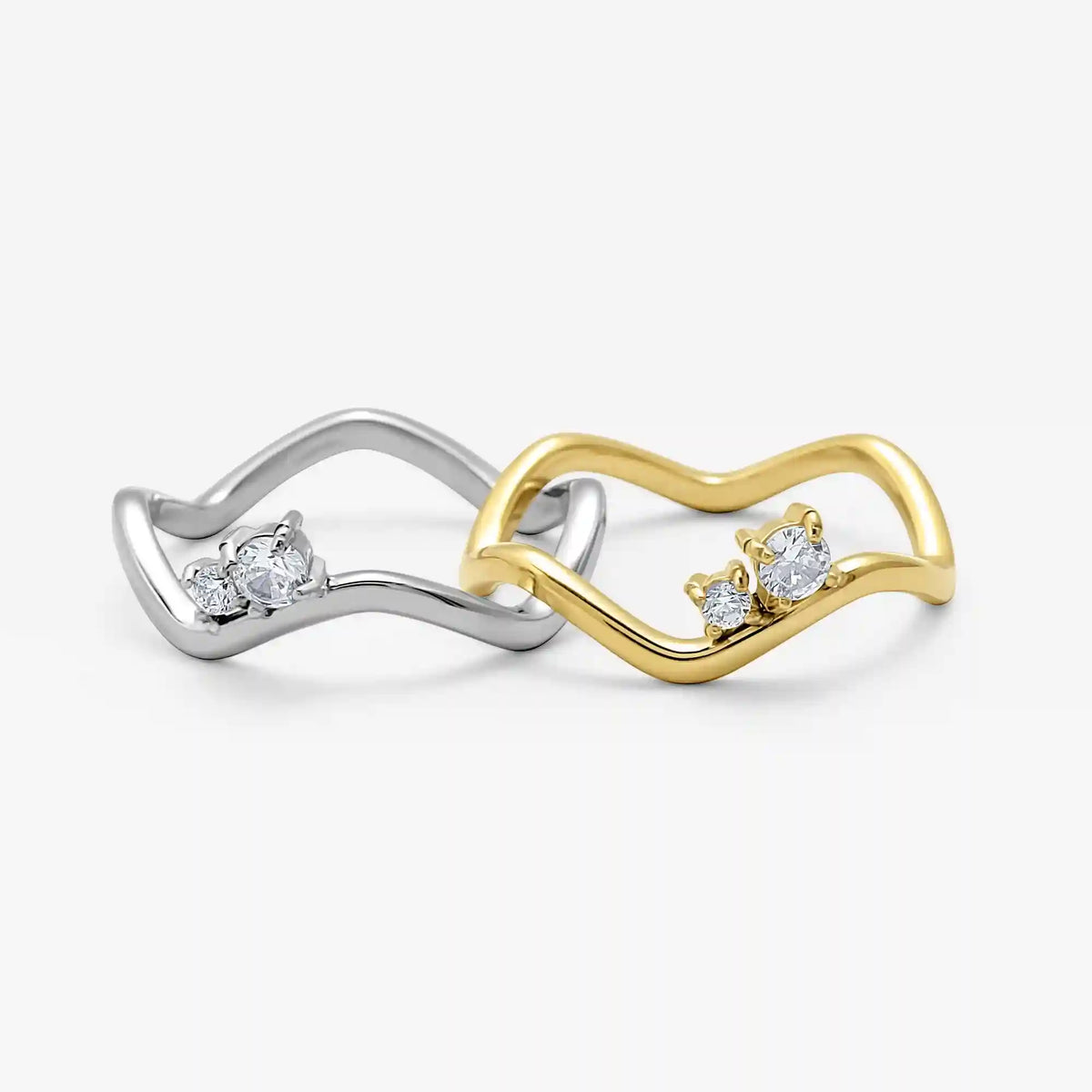Shimmer Wave Ring