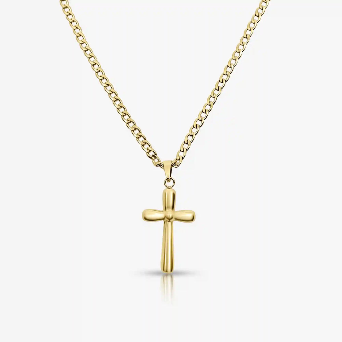 Pure and Simple Cross Necklace