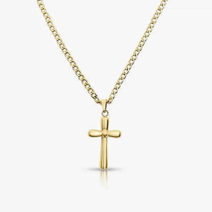 Pure and Simple Cross Necklace