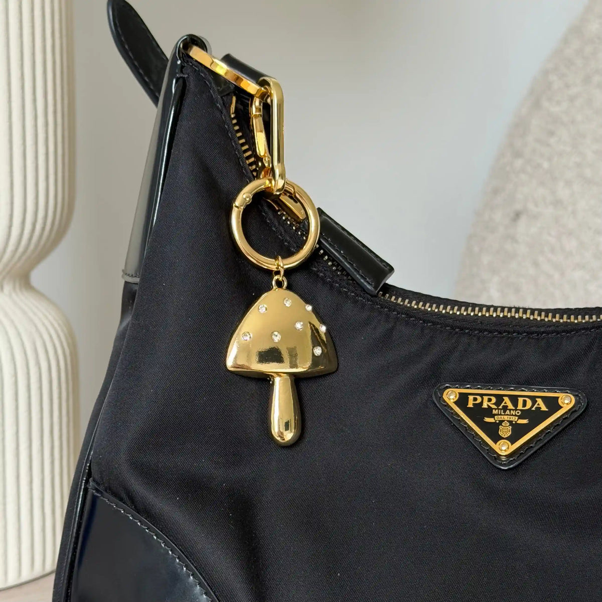 Fairy Mushroom Bag Charm