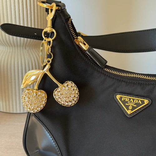 Cherry Explosion Bag Charm