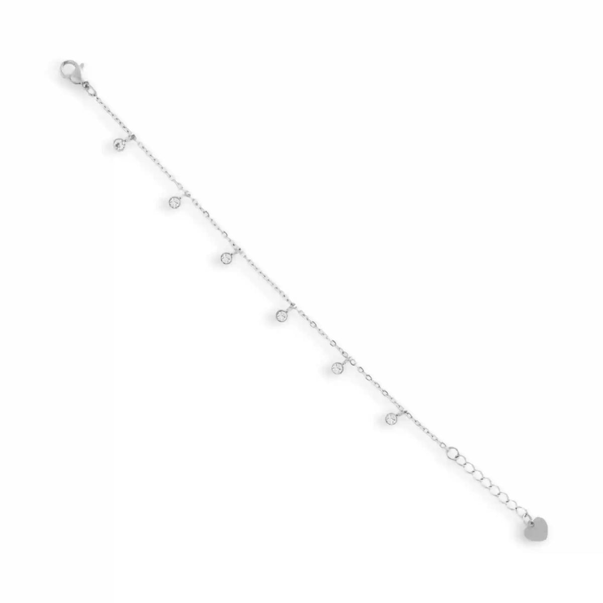 Dainty Crystal Drop Bracelet