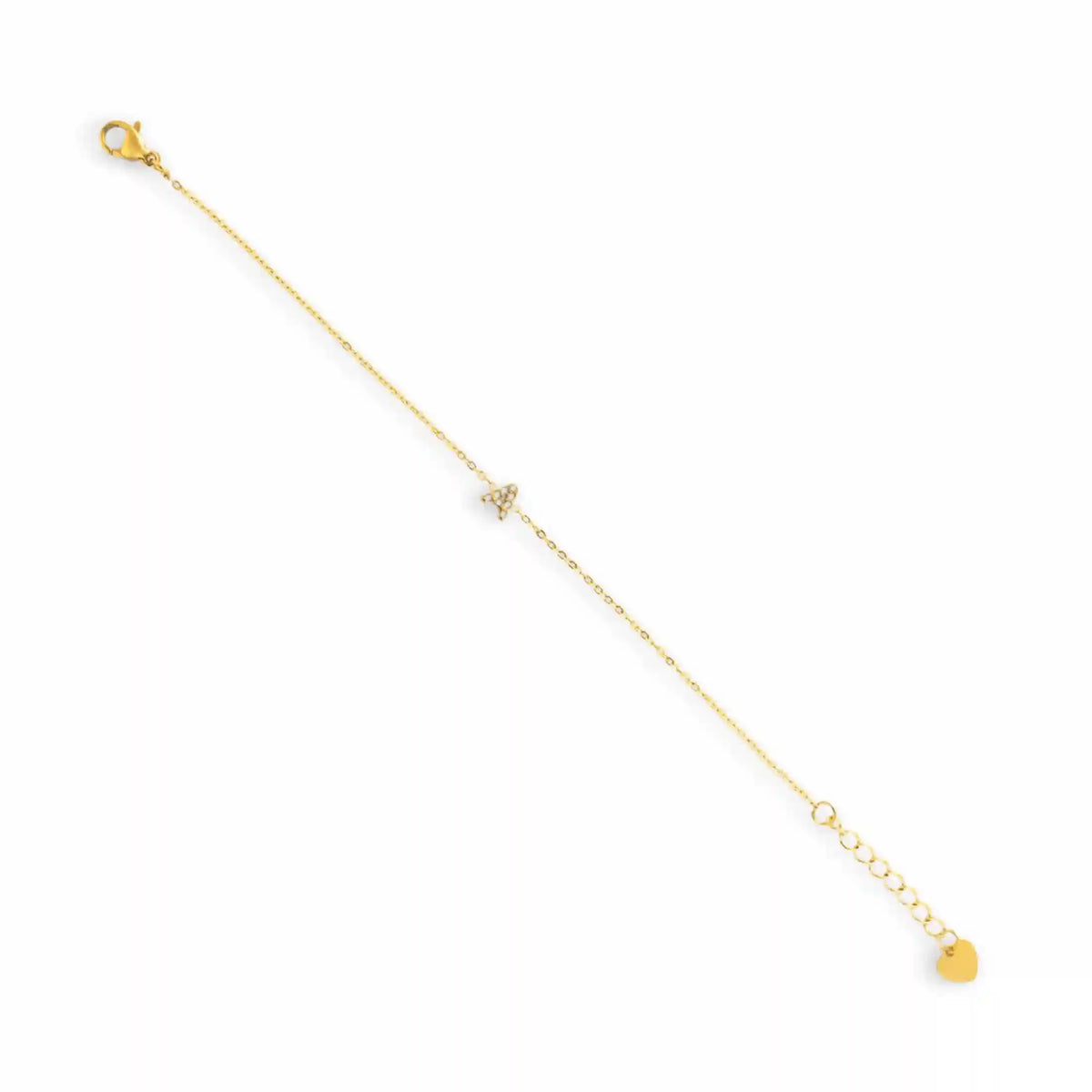Initial Crystal Bracelet
