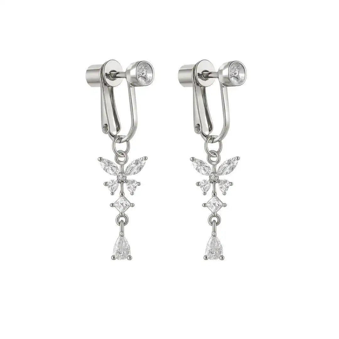 Butterfly Dreams Clip-On Earrings