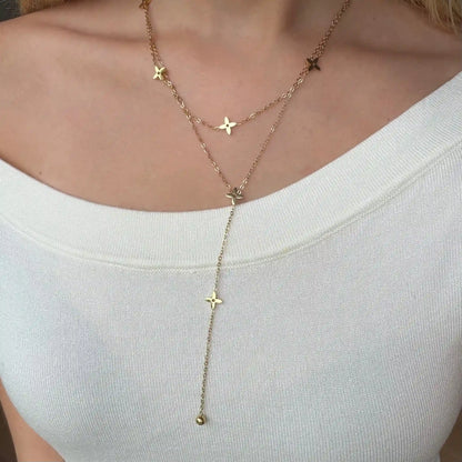 Boss Babe Drop Necklace