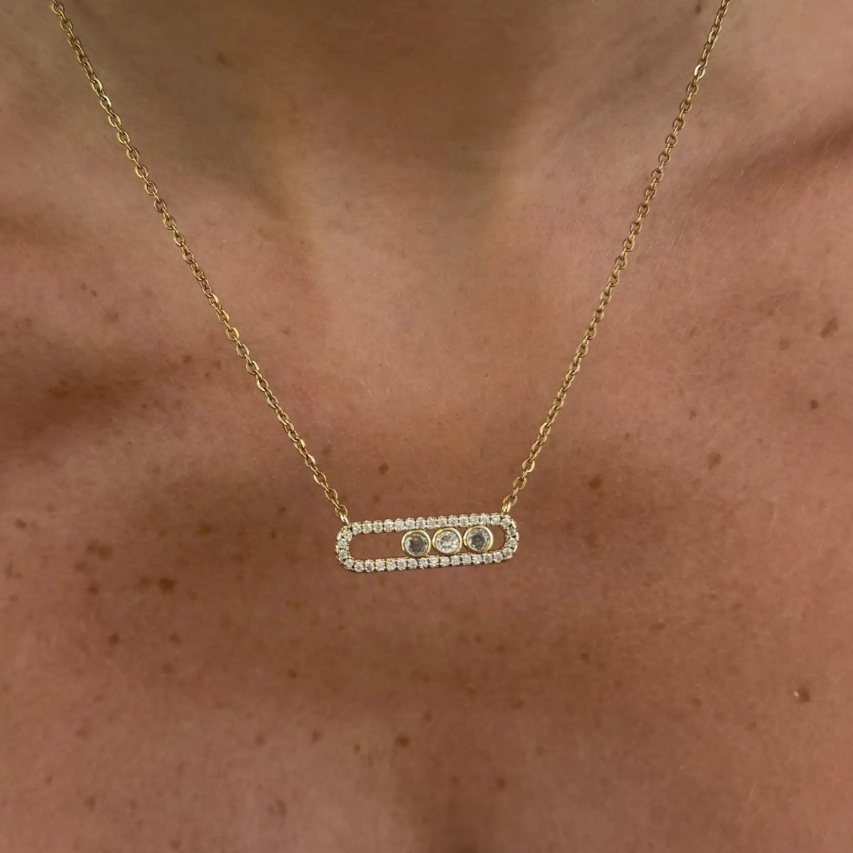 Starlight Bar Necklace