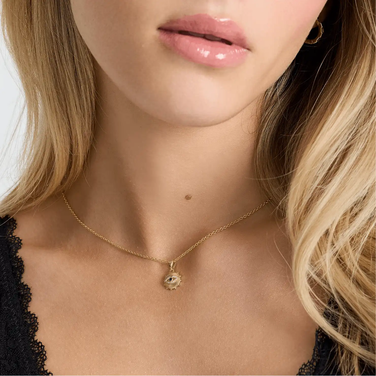 Radiant Eye Necklace