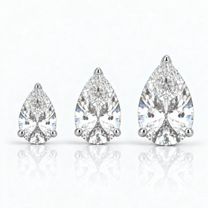Calabasas Pear Cut Earrings