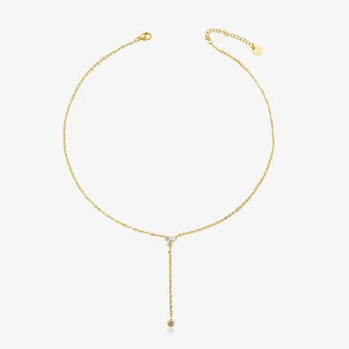Flirty Drop Lariat Necklace