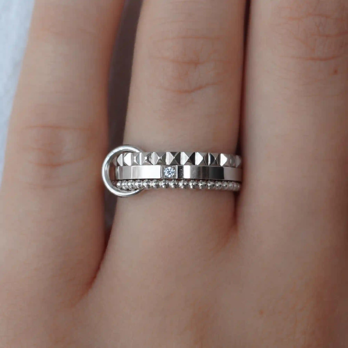 She's a Diva Stacked Ring