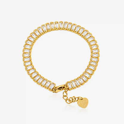 Frost Beam Tennis Bracelet
