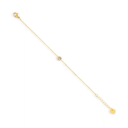 Initial Crystal Bracelet