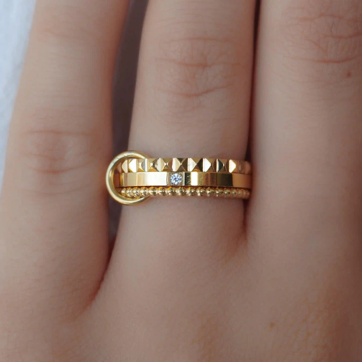 She's a Diva Stacked Ring