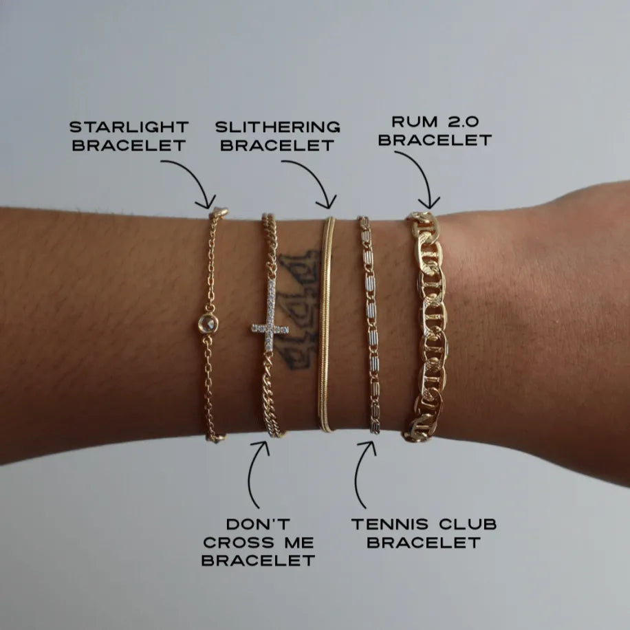 Don't Cross Me Bracelet