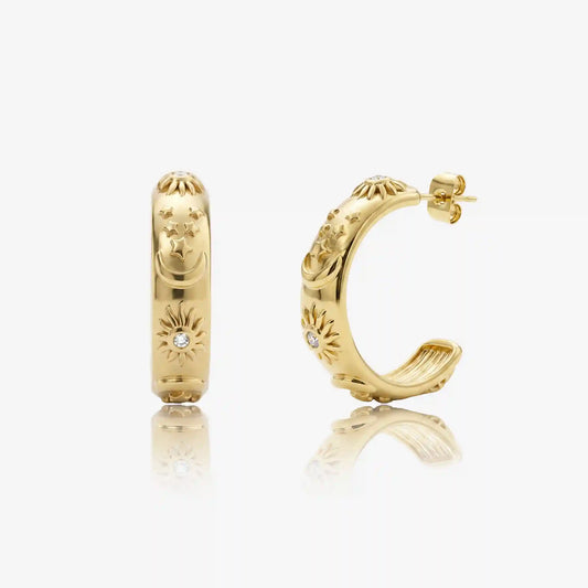 Radiant Luna Earrings
