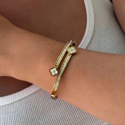Lucky Row Bangle