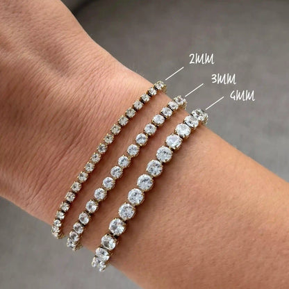 Champagne Tennis Bracelet