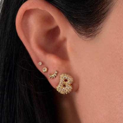 Adore Me Earring, Ring & Necklace 3 Piece Bundle