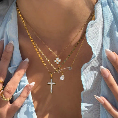 Opal Blossom Necklace