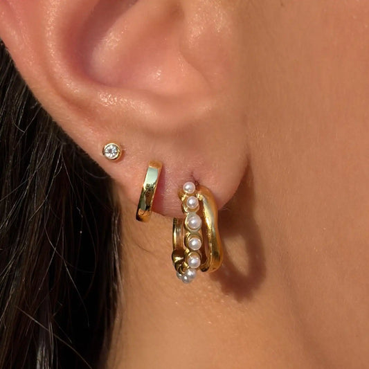 Ma Cherie Hoop Earrings