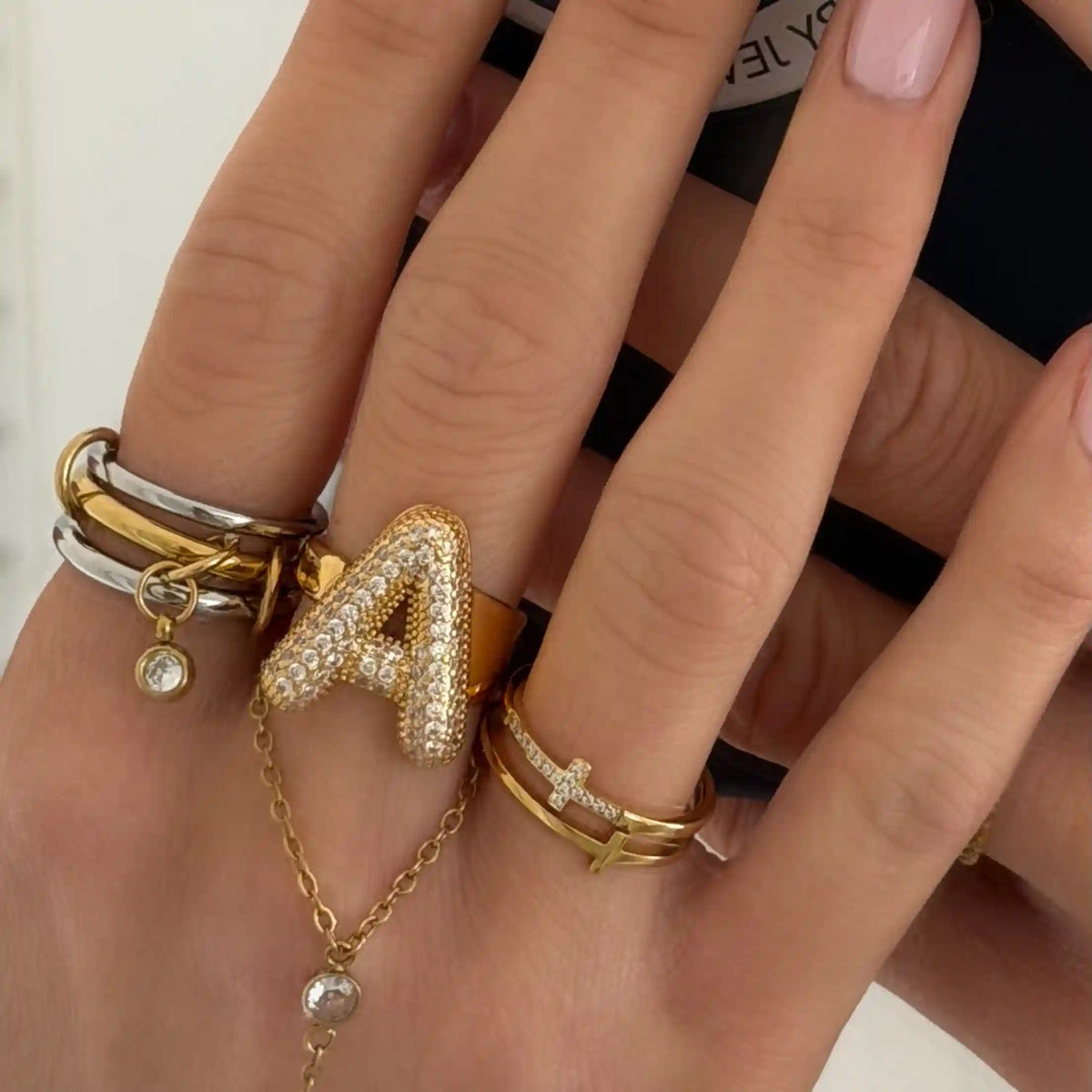 Adore Me Earring, Ring & Necklace 3 Piece Bundle