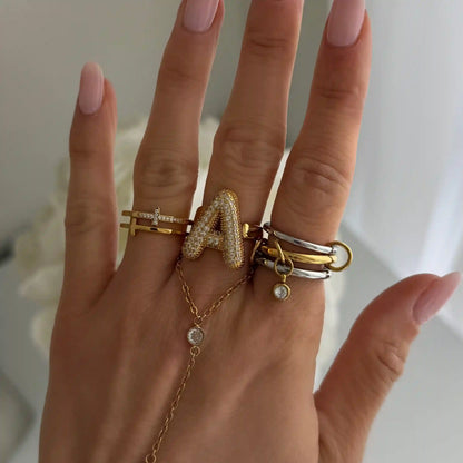 Adore Me Earring, Ring & Necklace 3 Piece Bundle