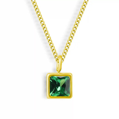 Faye Birthstone Necklace