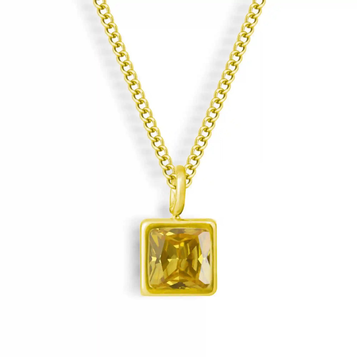 Faye Birthstone Necklace