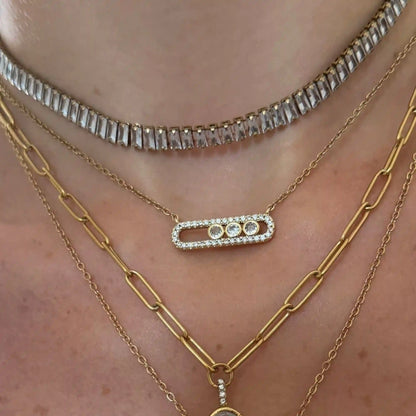 Starlight Bar Necklace