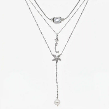 Coastal Mermaid 3 Piece Necklace Bundle