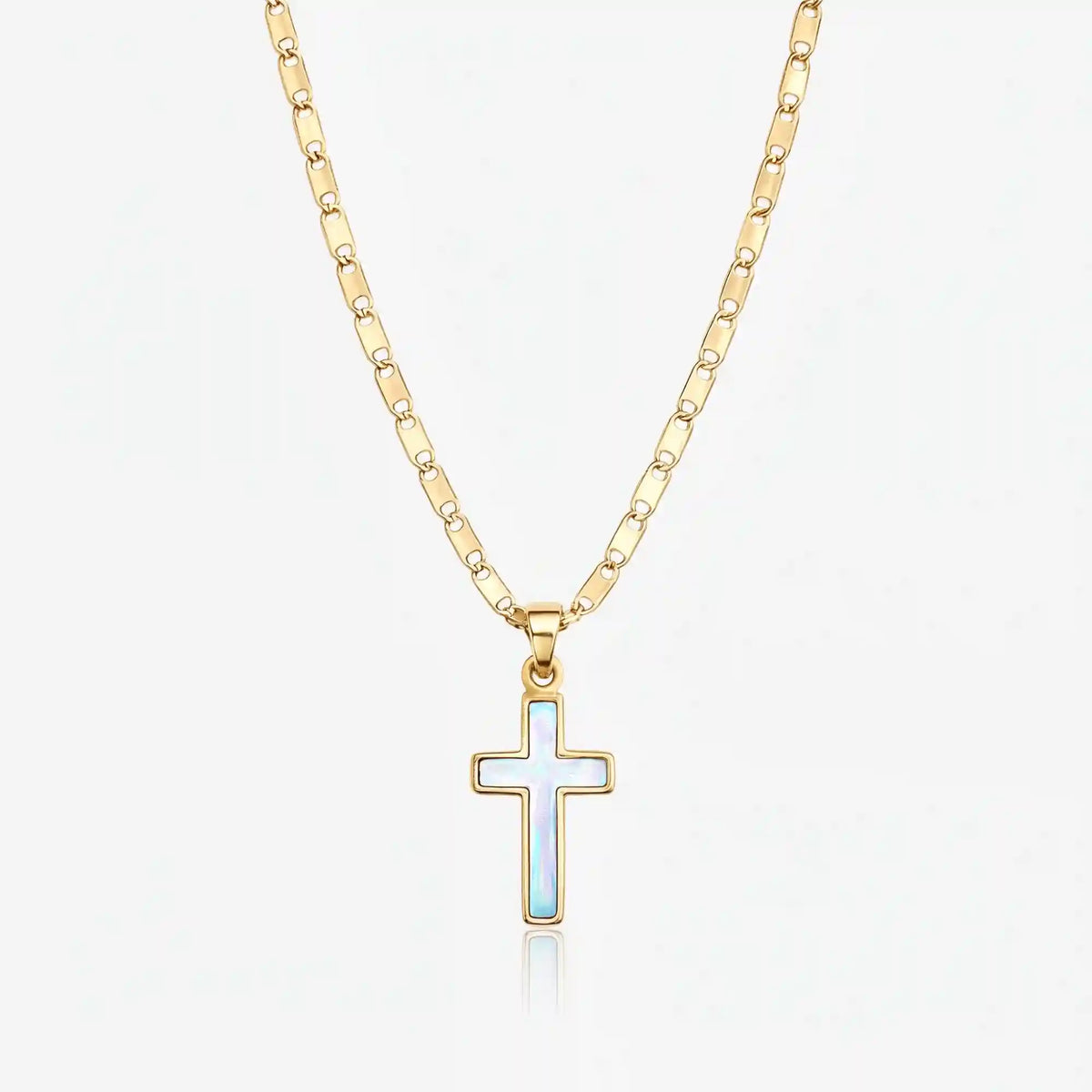 Aura Cross Necklace