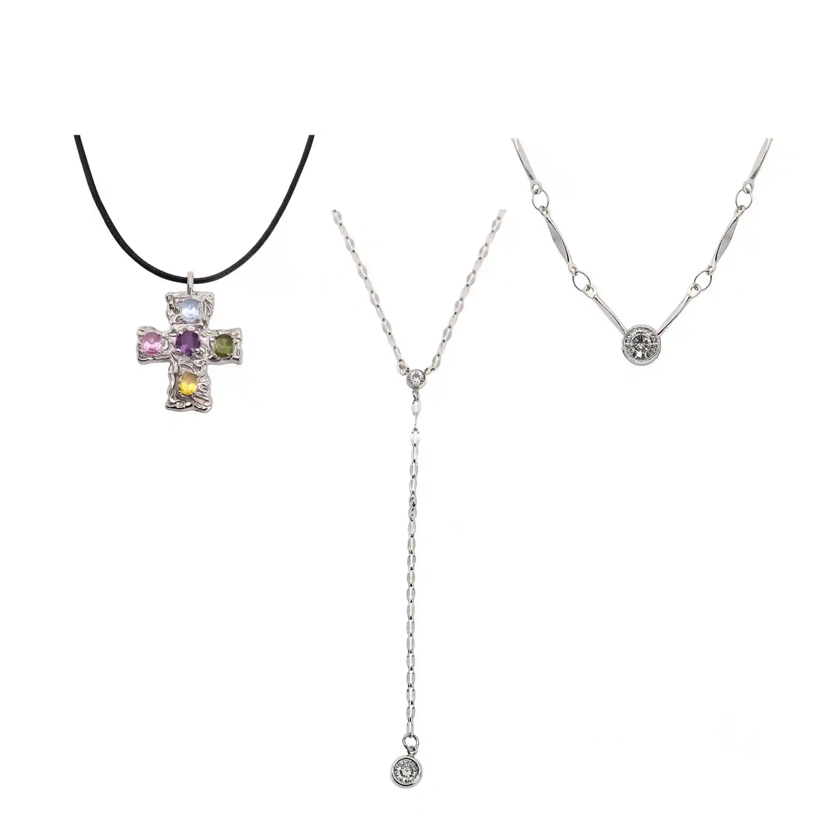 Sacred Glow 3 Piece Necklace Bundle