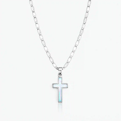 Aura Cross Necklace