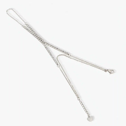 Frosted Tennis Hand Chain