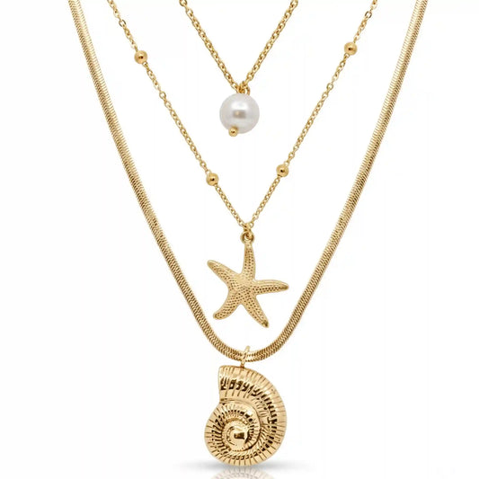 Beach Babe 3 Piece Necklace Bundle