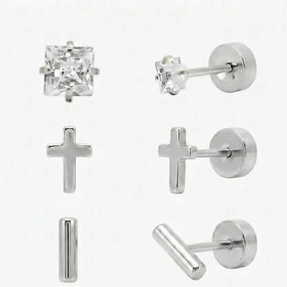 Flat Back Earrings Set Collection
