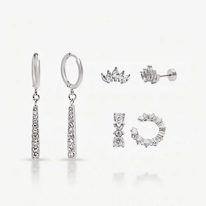 Better Together Earrings 3 Piece Earring Set