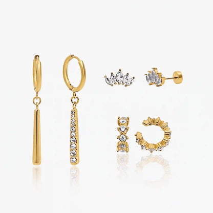 Better Together Earrings 3 Piece Earring Set